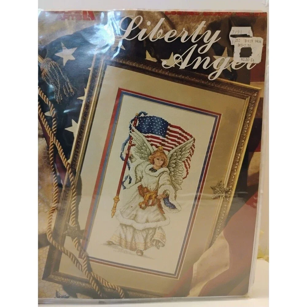 Vintage Cross Stitch Patterns Estate Binder Lot Southwest Native American Garden